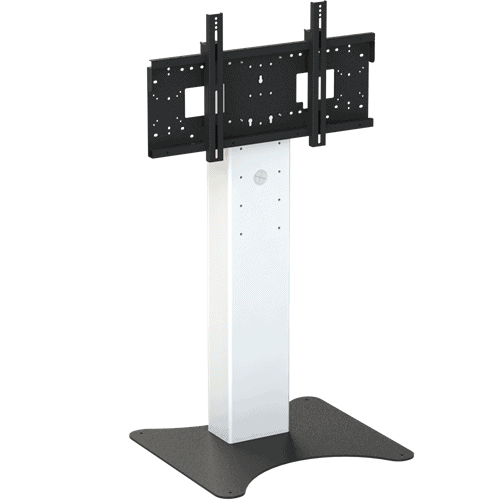 8428 Mono Fixed Height Free Standing Screen Mount, 890-1290mm Centre of Mount 42"-86" max 130Kg