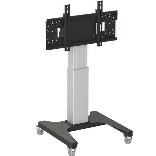 8420 Hi-Lo® Mono 500 Electric Mobile Screen Lift 42"- 86" max 130Kg