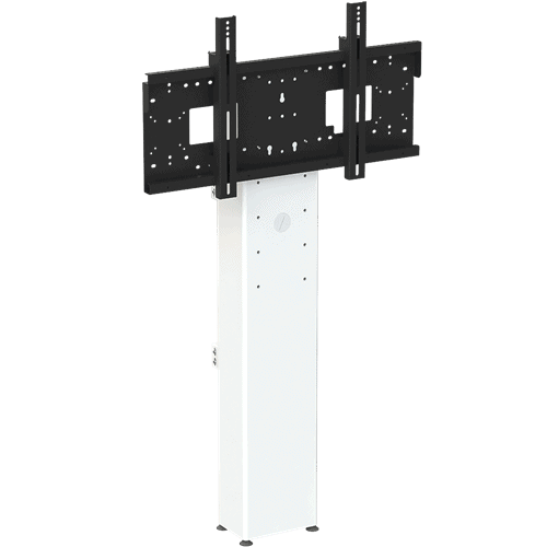 8433 Mono Fixed Height Wall to Floor Screen Mount, 890-1290mm Centre of Mount, 42"-95" max 130Kg