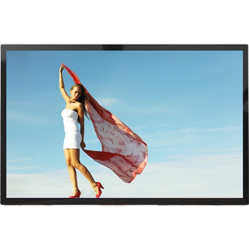 19" Android Advertising Display with Flush-Fit Wall Mount