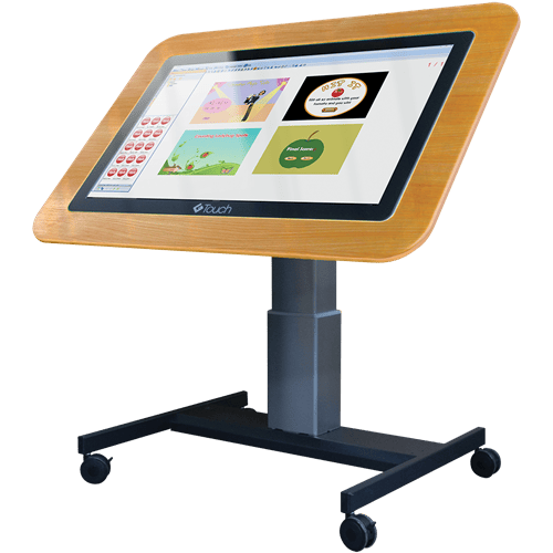 Genee 43" G-Touch Table with software included on High / Low Adjustable Stand