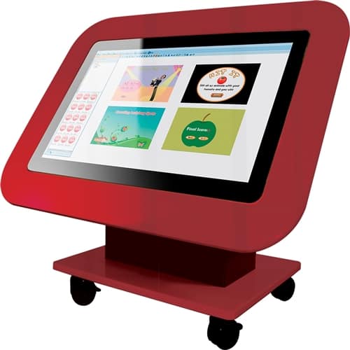 Genee 32" G-Touch Table with software included on Stand with lockable Castors