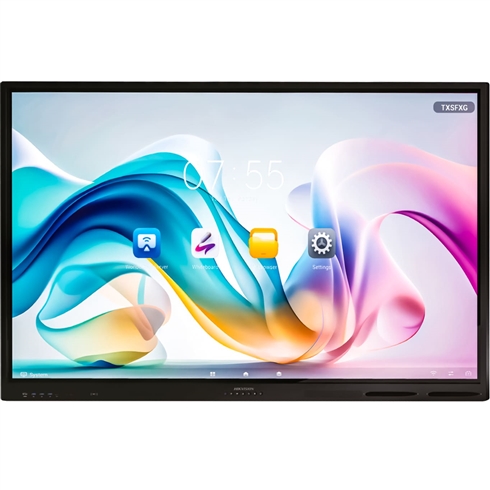 HIKVISION 65" Interactive Display ECO DS-D5B65RB/EL 4K Android 13, Built-in 64GB Storage, 40 Points Touch, USB Type-C & Bluetooth 5.0 + Free Wall Bracket