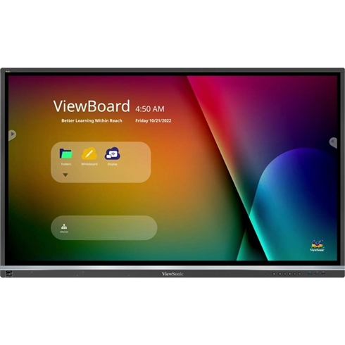 ViewSonic ViewBoard IFP9850-4 98" 4K Interactive Touch Screen + Free Wall Bracket